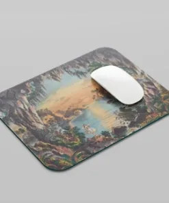 Doll Artwork white Mouse Pad