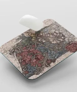 Floral Artwork Mouse Pad